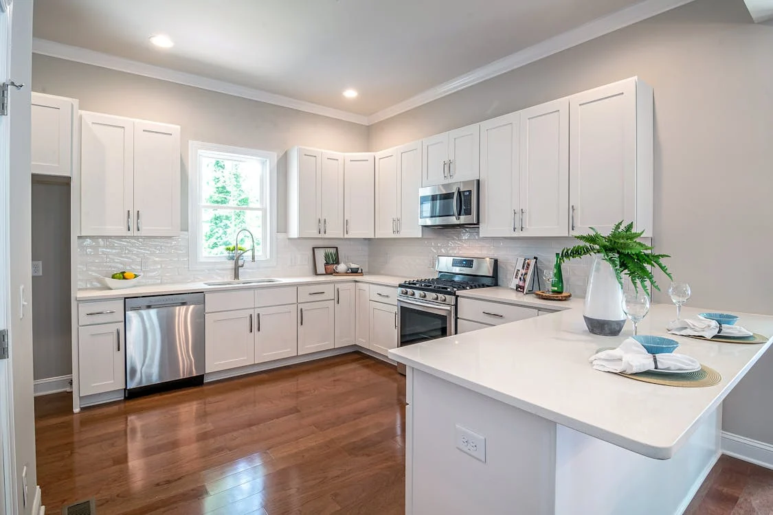 An Electrical Outlet In Quartz Countertop