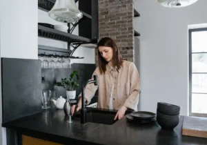 Clean Granite Composite Kitchen Sink