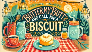 Butter My Butt and Call Me a Biscuit Kitchen Towel