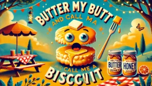 Butter My Butt and Call Me a Biscuit Kitchen Towel