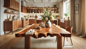 Walnut Live Edge Kitchen Table