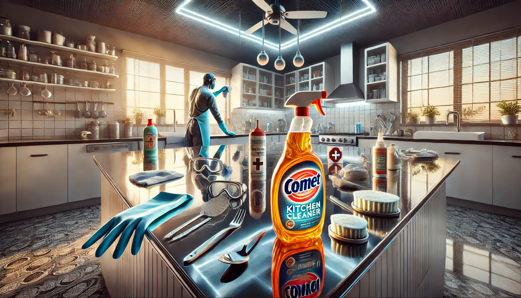 Comet Kitchen Cleaner SDS