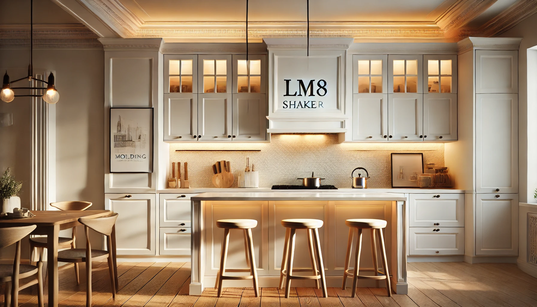 LM8 Shaker Kitchen Molding